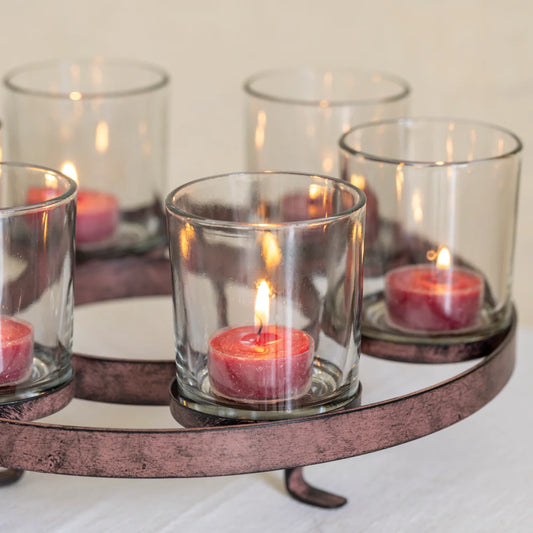Rustic Tealight Candle