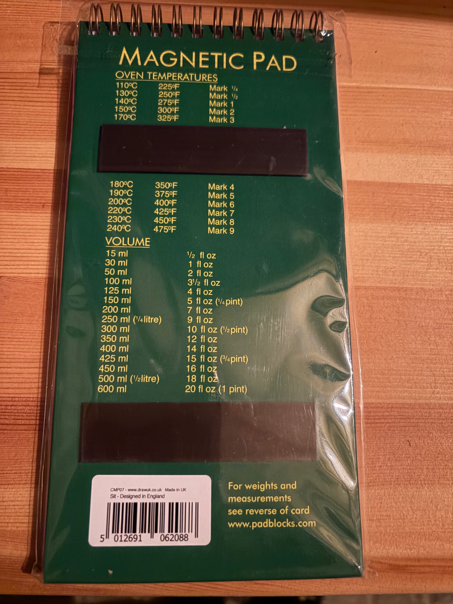 Magnetic note pads