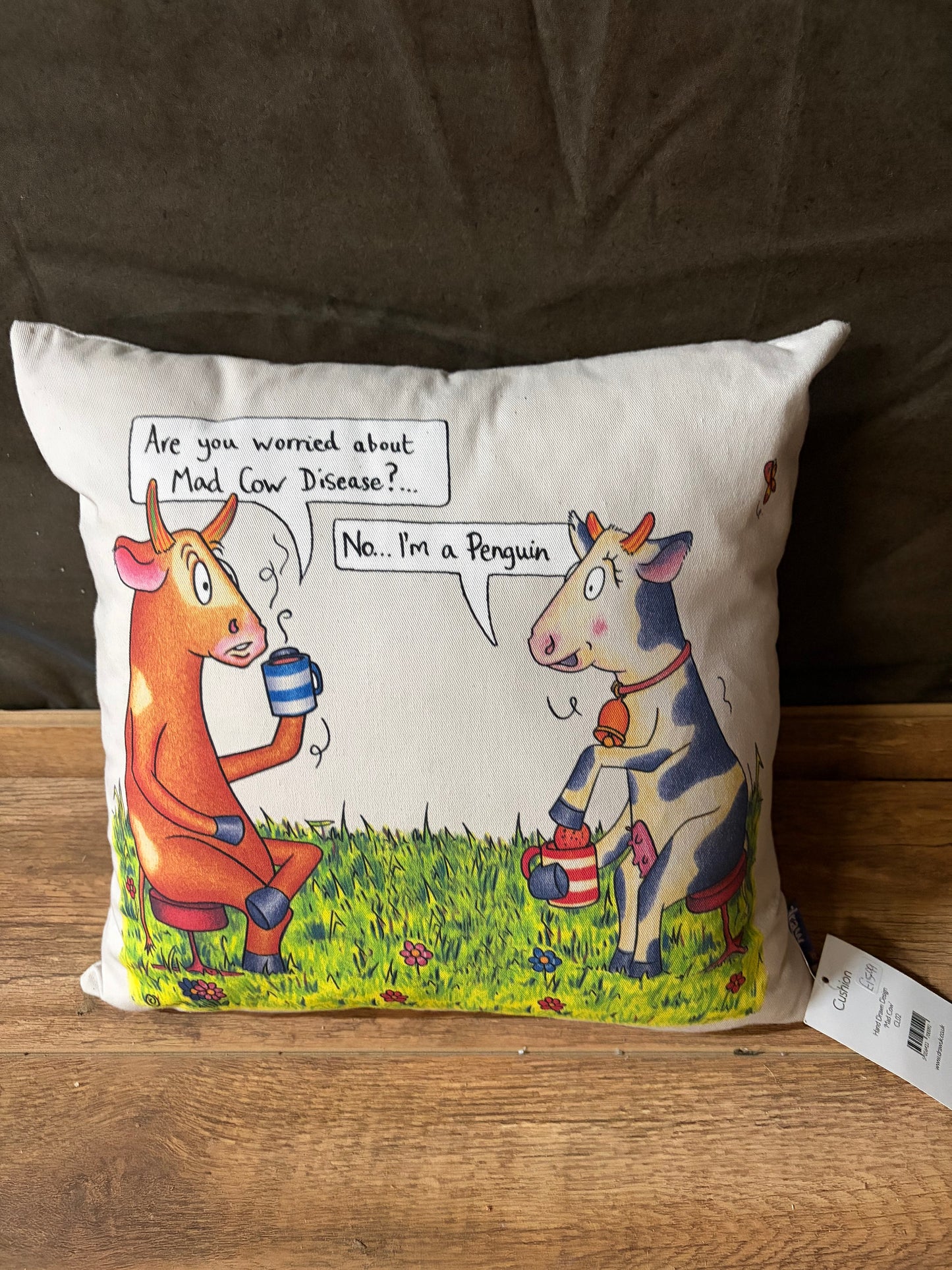 Cushion - Mad Cow
