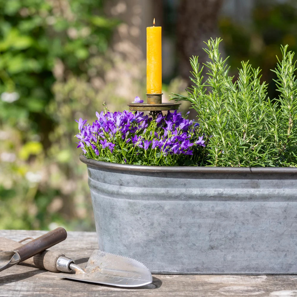 Planter - Zinc Oval