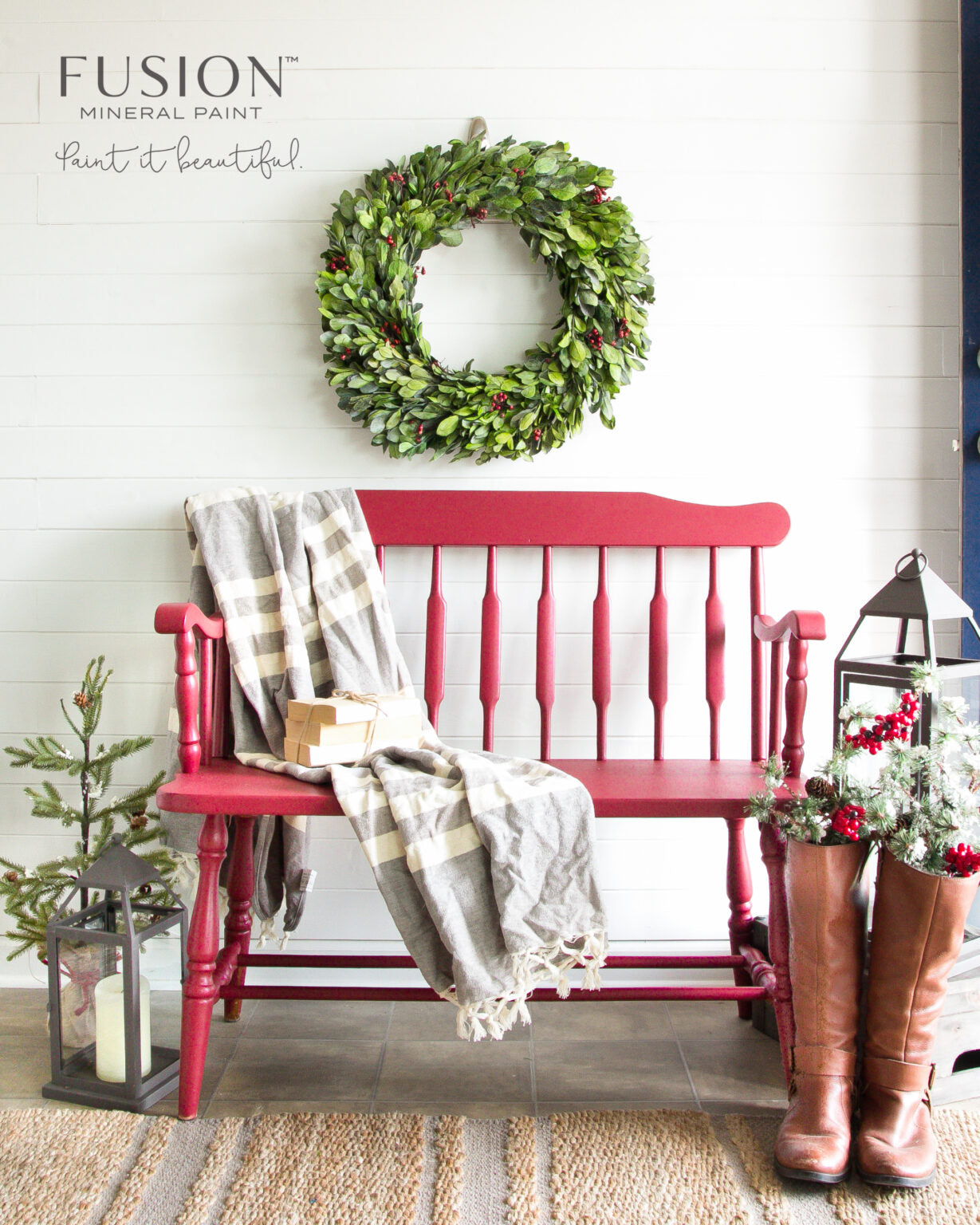 Fusion Mineral Paint - Cranberry