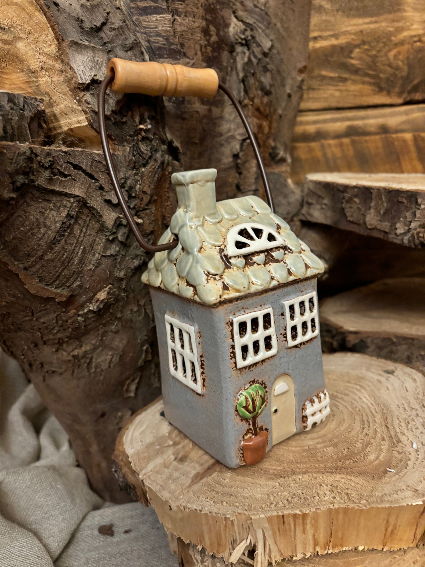 Tea light holders - Little House