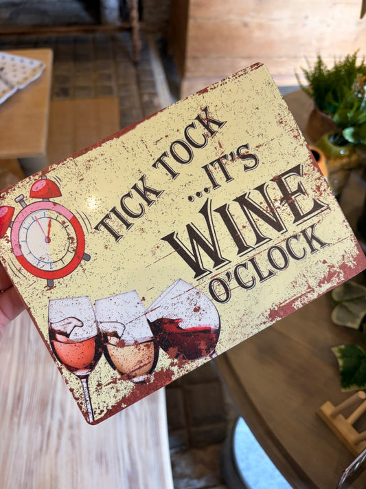 Plaque - Wine