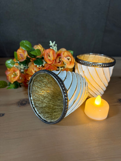 Tea Light holder - Cream