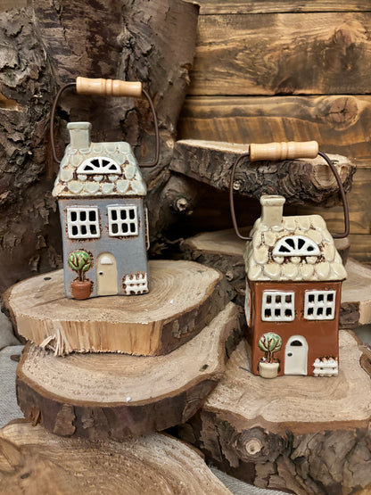 Tea light holders - Little House