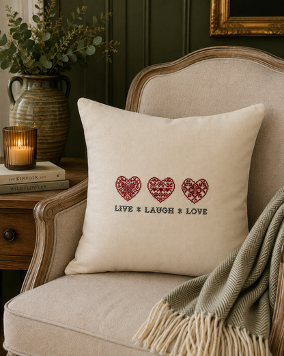 Cushion - Hearts & Loving