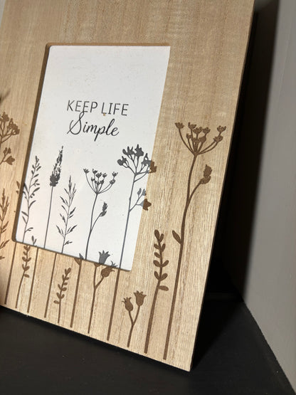 Floral Photo frame