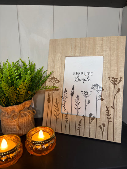 Floral Photo frame