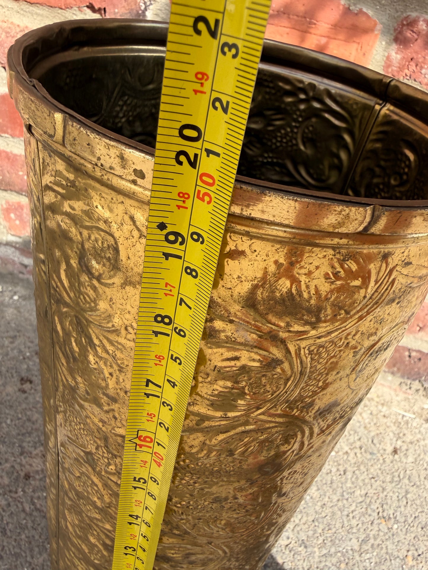 Brass Vintage Umbrella/Stick stand