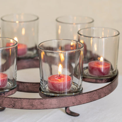 Rustic Tealight Candle