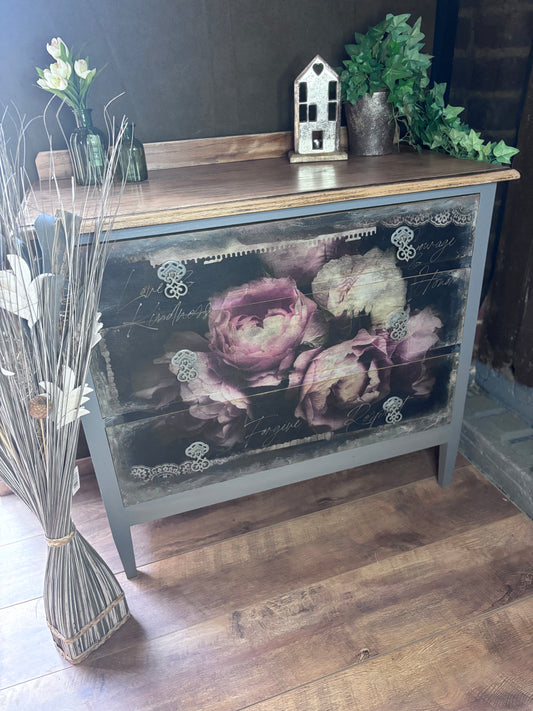 Decoupage Vintage Drawers