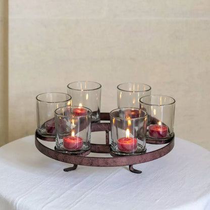 Rustic Tealight Candle